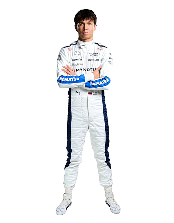 2024 New Alexander Albon Williams F1 Race Suit REPLICA Dash Racegear product image 3