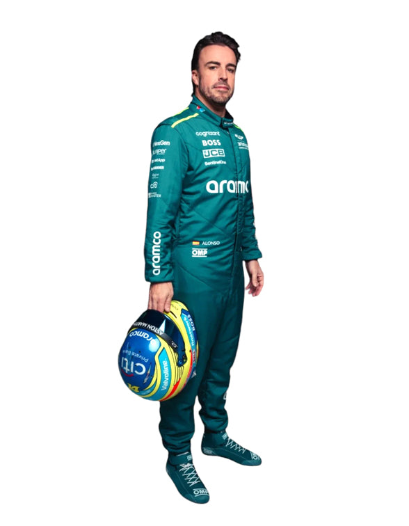 2024 Fernando Alonso Aston Martin F1 Race Suit REPLICA Dash Racegear product image 5