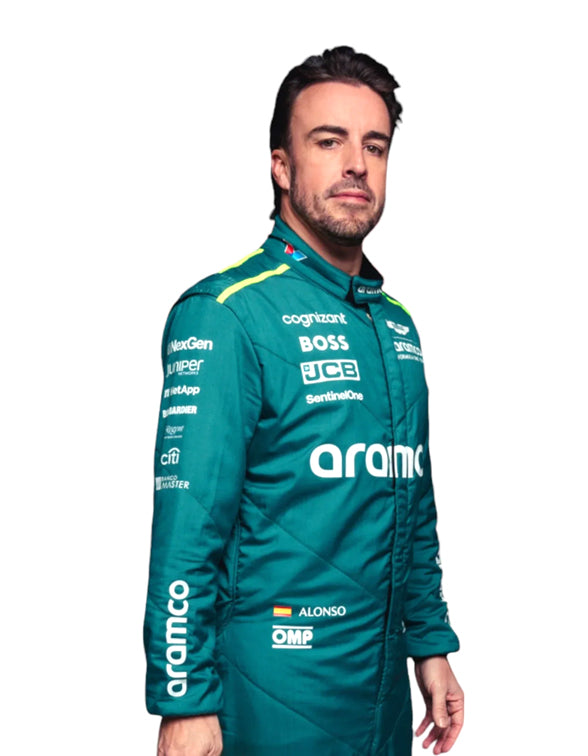 2024 Fernando Alonso Aston Martin F1 Race Suit REPLICA Dash Racegear product image 3