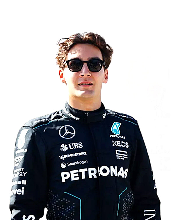 2024 George Russell Mercedes AMG F1 Race Suit REPLICA Dash Racegear product image 1