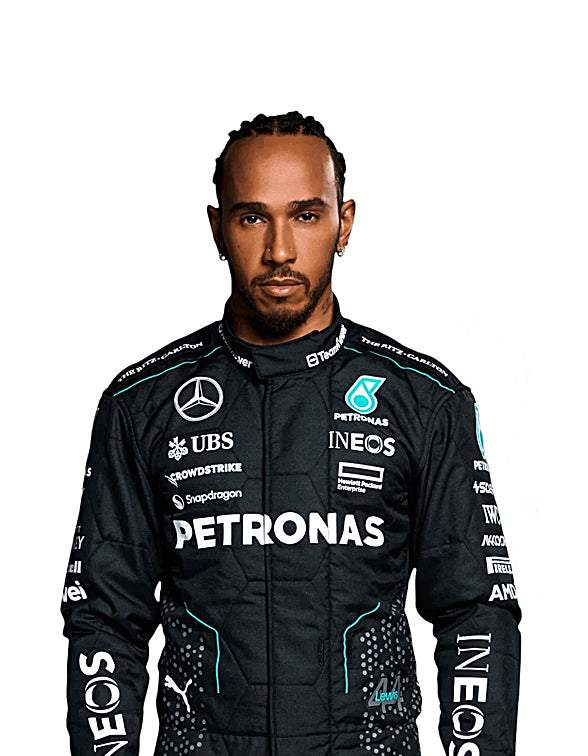 2024 Lewis Hamilton Mercedes AMG F1 Race Suit REPLICA Dash Racegear product image 1