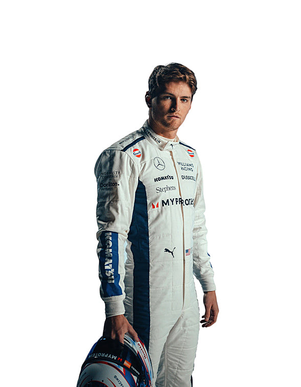 2024 Logan Sargeant Williams F1 Race Suit REPLICA Dash Racegear product image 2