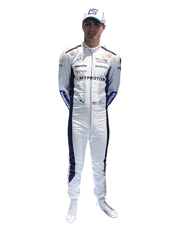 2024 Logan Sargeant Williams F1 Race Suit REPLICA Dash Racegear product image 6