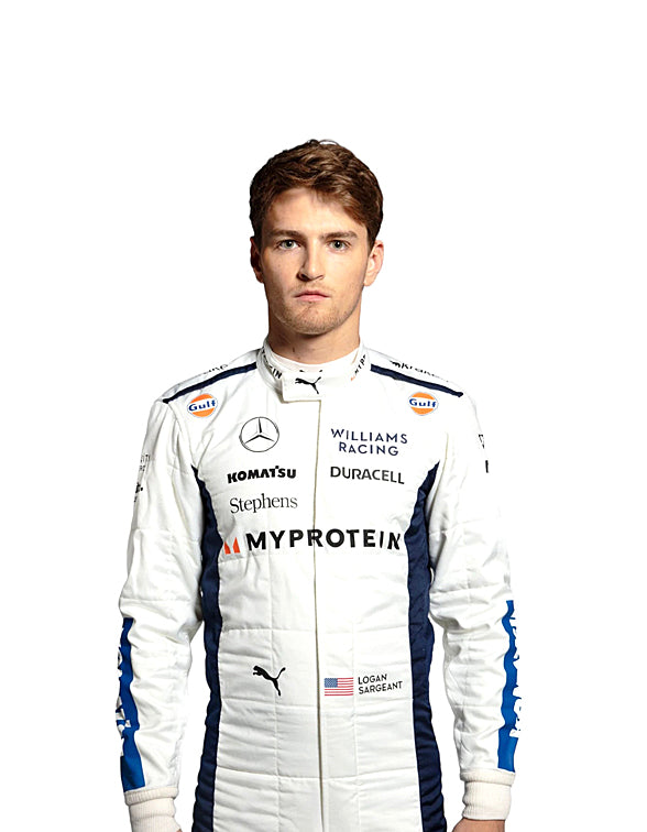 2024 Logan Sargeant Williams F1 Race Suit REPLICA Dash Racegear product image 1