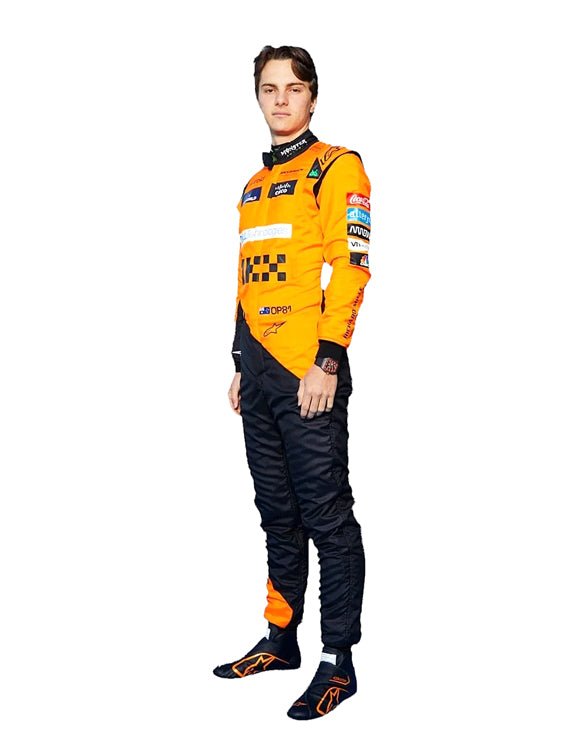 2024 New McLaren Oscar Piastri F1 Team Race Suit REPLICA Dash Racegear product image 5
