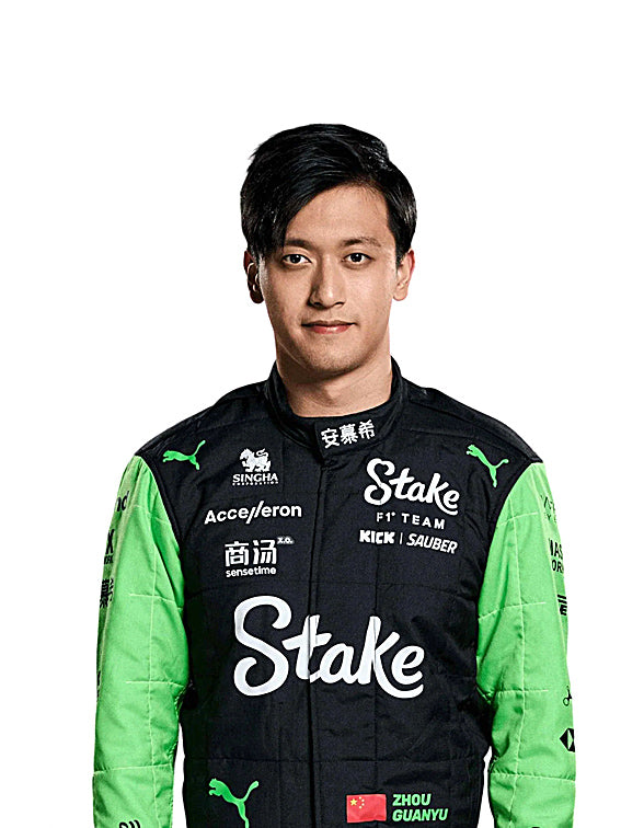 2024 Zhou Guanyu Kick Sauber F1 Team Stake Race Suit Replica Dash Racegear product image 1