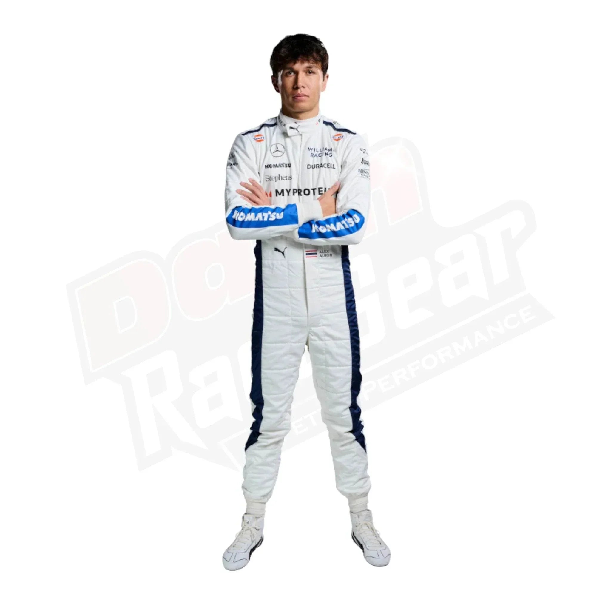 2024 Alex Albon Williams F1 Team Race Suit - 4X - Large / Euro 66