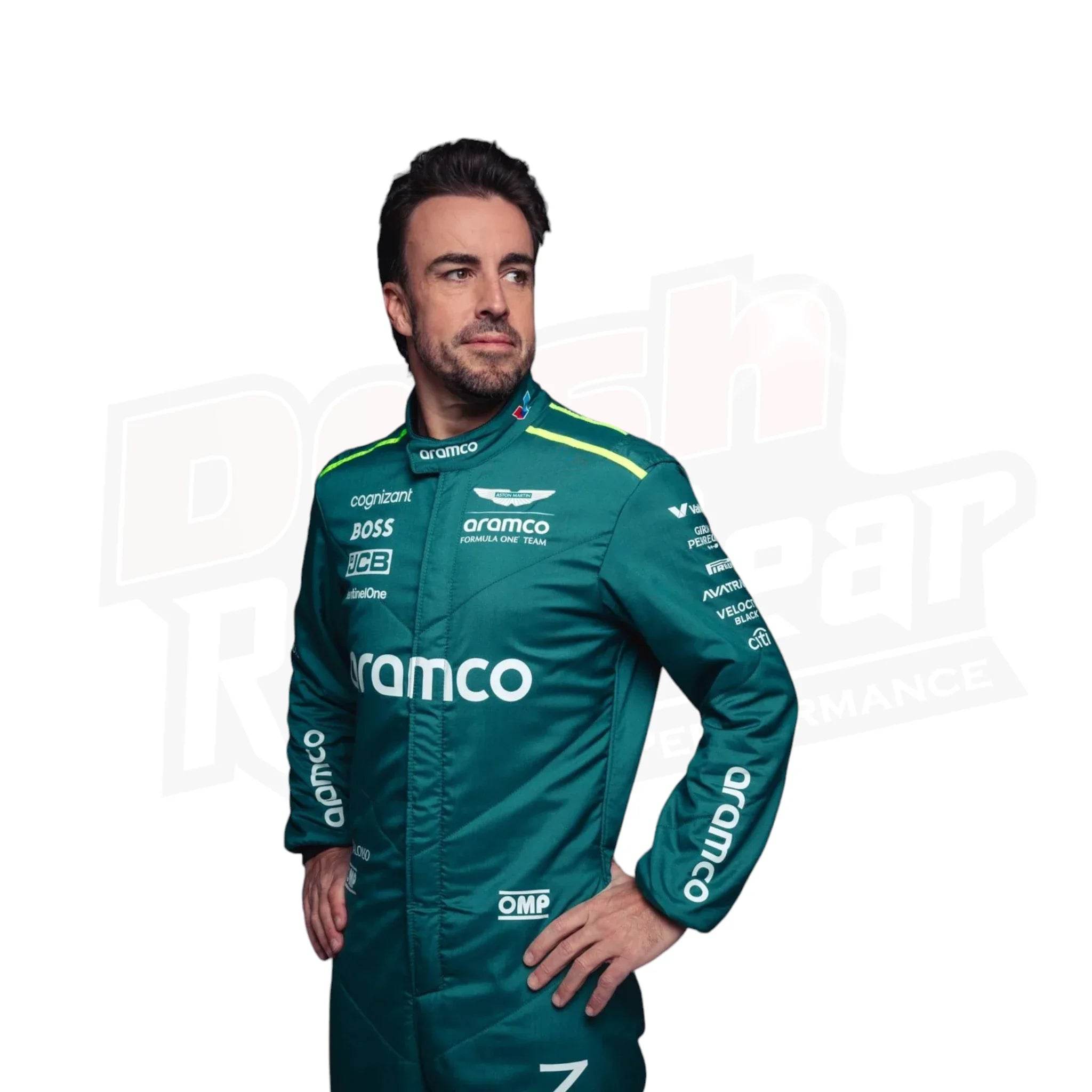 2024 Fernando Alonso Aston Martin F1 Team Race Suit KIDS - Dash Racegear Store
