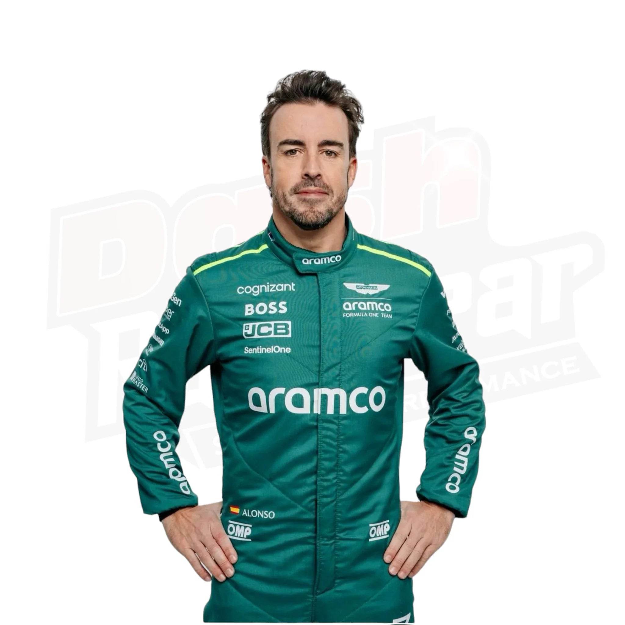 2024 Fernando Alonso Aston Martin F1 Team Race Suit KIDS - Dash Racegear Store