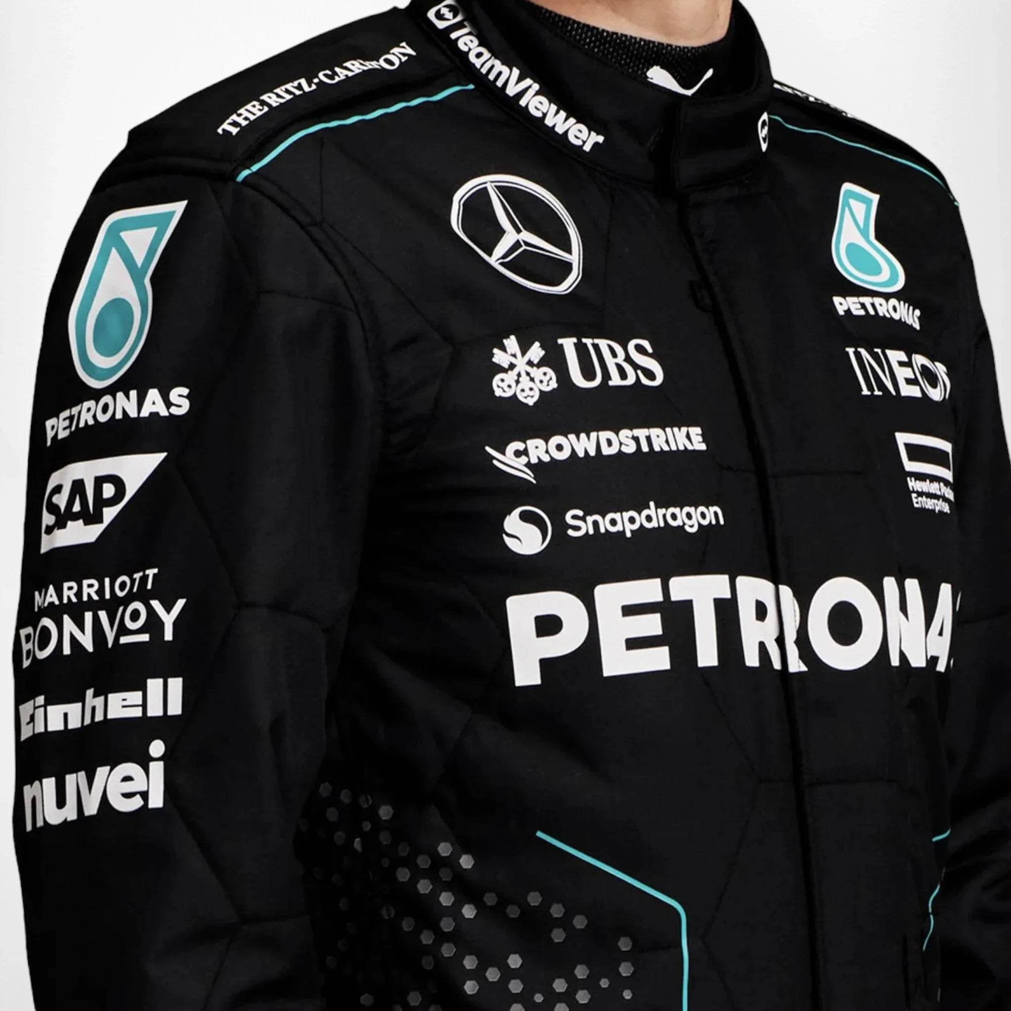 2024 George Russell Mercedes AMG F1 Team Race Suit KIDS - Dash Racegear Store