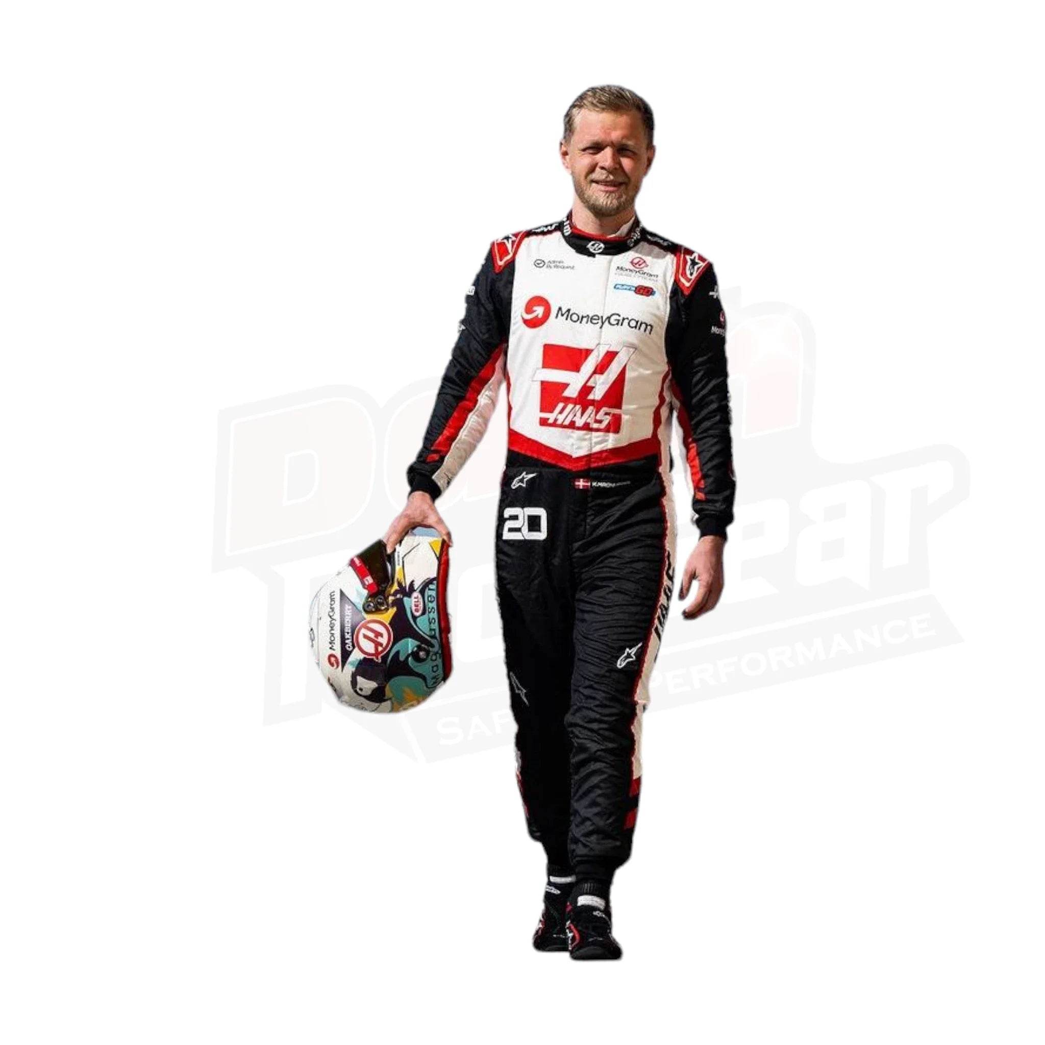 2024 Kevin Magnussen Nico Hulkenberg Haas F1 Team Race Suit - Dash Racegear Store