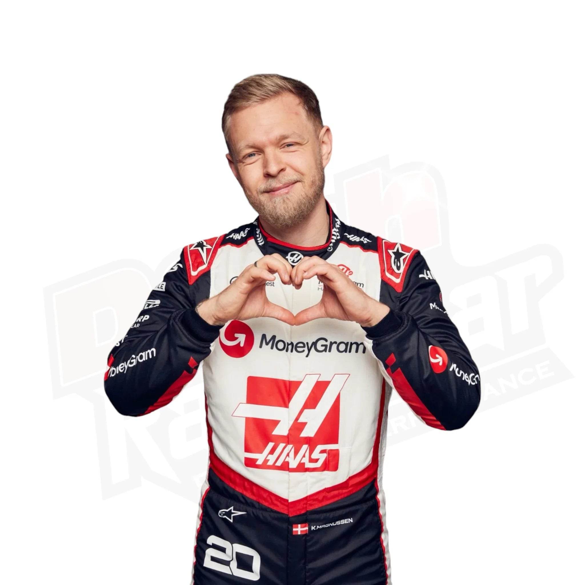 2024 Kevin Magnussen Haas F1 Team Race Suit - Dash Racegear Store