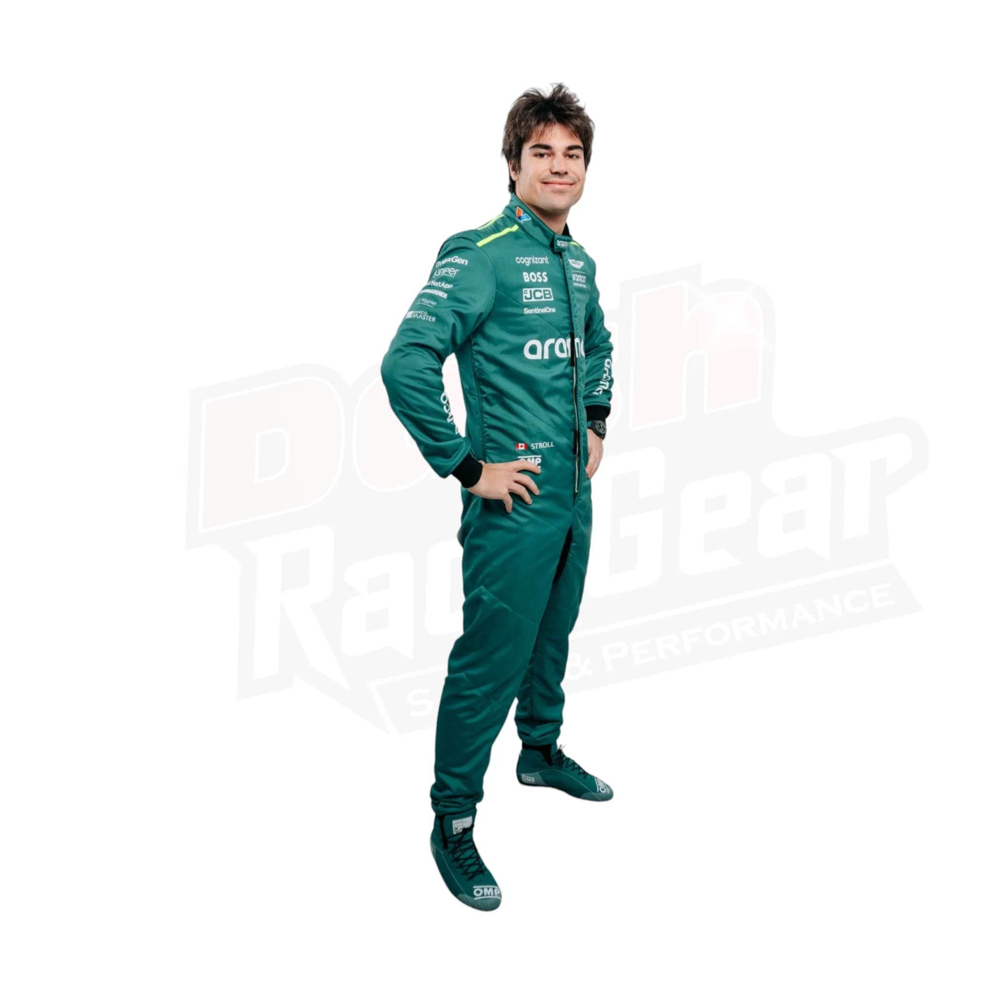 2024 Lance Stroll Aston Martin F1 Team Race Suit KIDS - Dash Racegear Store