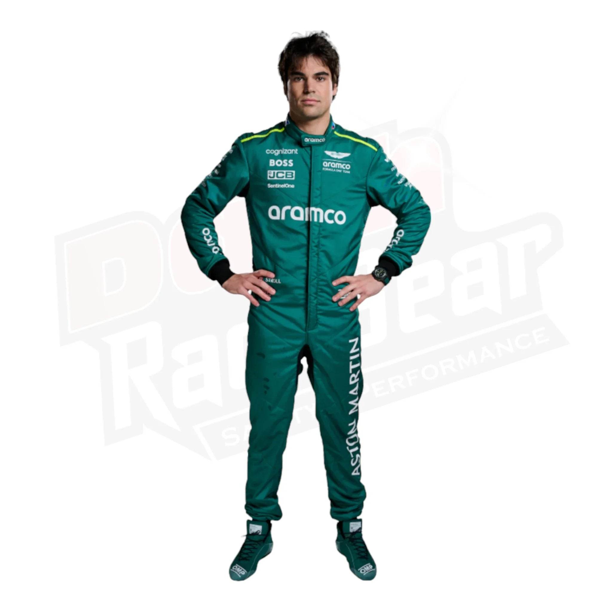 2024 Lance Stroll Aston Martin F1 Team Race Suit - Dash Racegear Store