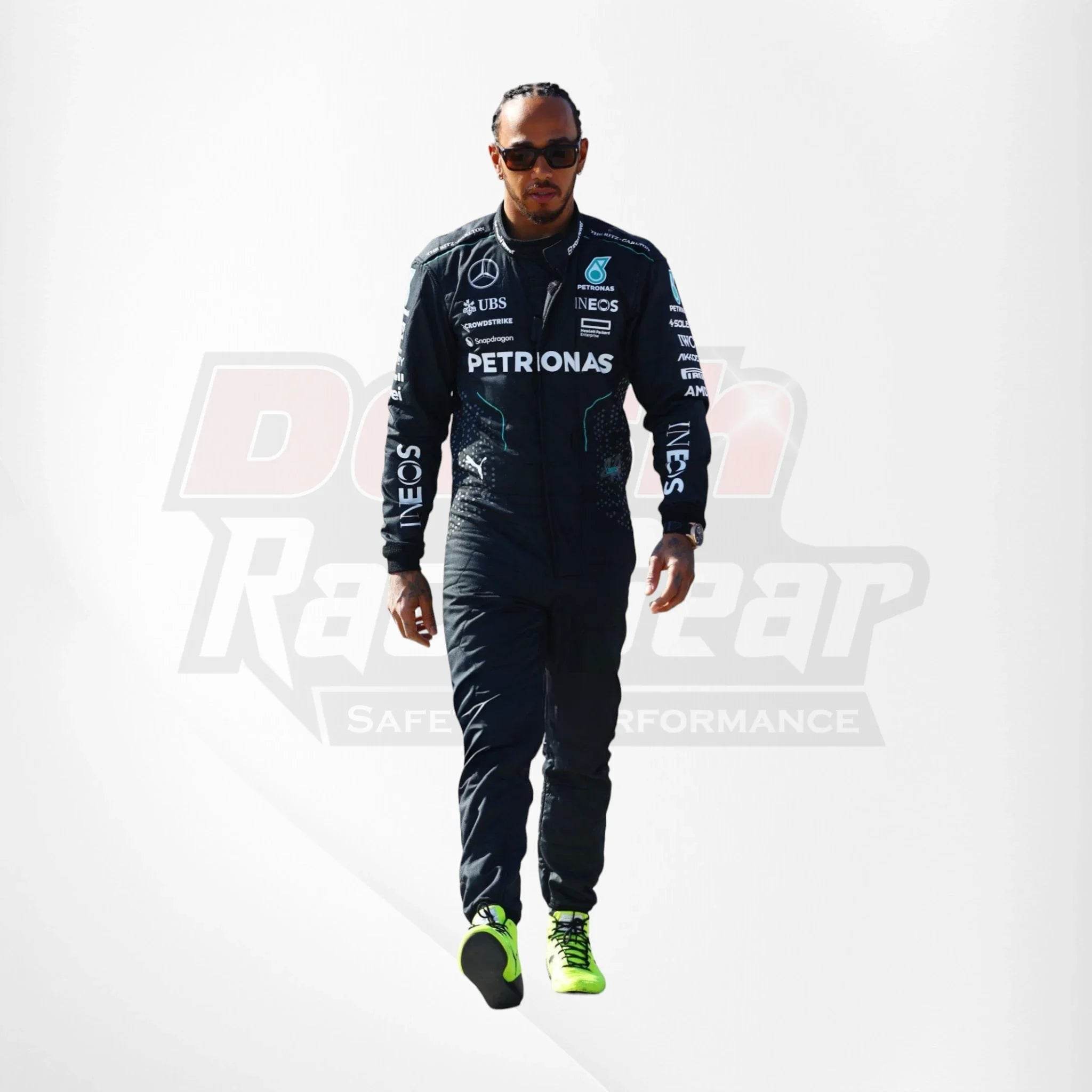 2024 Lewis Hamilton Mercedes AMG F1 Team Suit - Dash Racegear Store