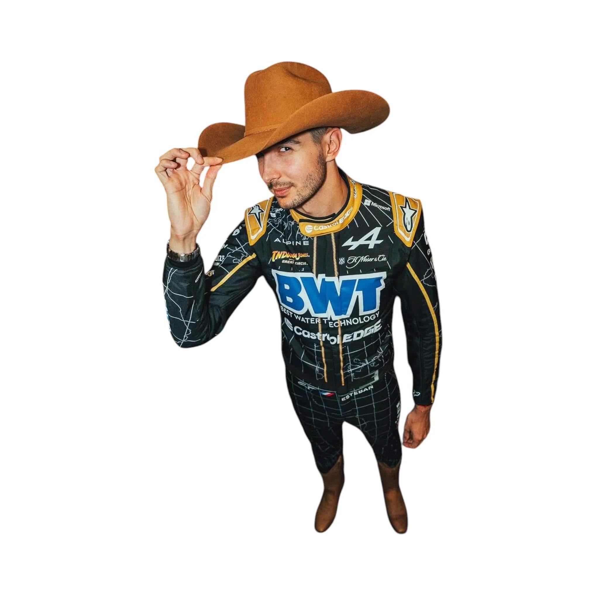 2024 New Esteban Ocon alpine Austin Grand Prix Race Suit - Dash Racegear Store