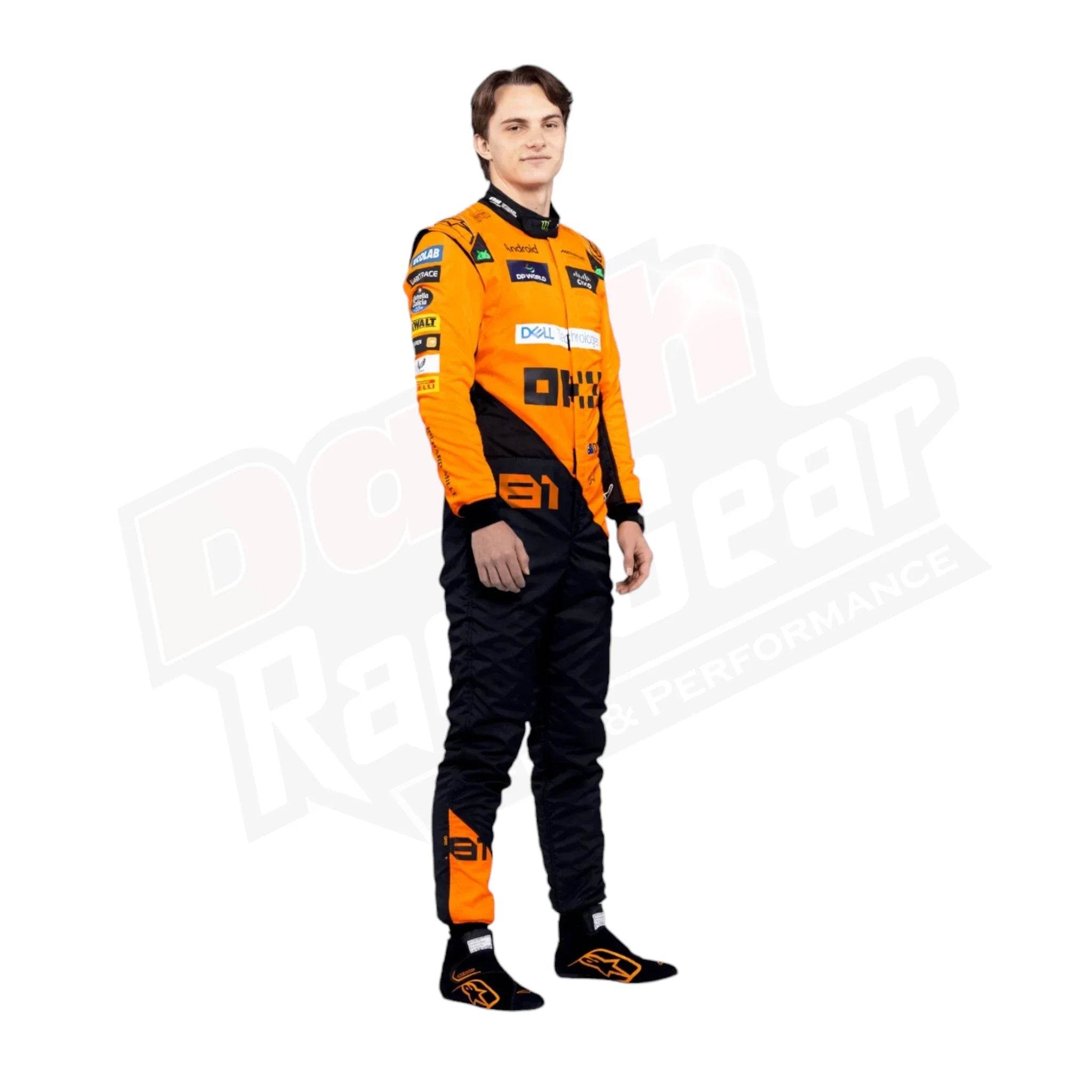 2024 New McLaren Oscar Piastri F1 Team Race Suit - Dash Racegear Store