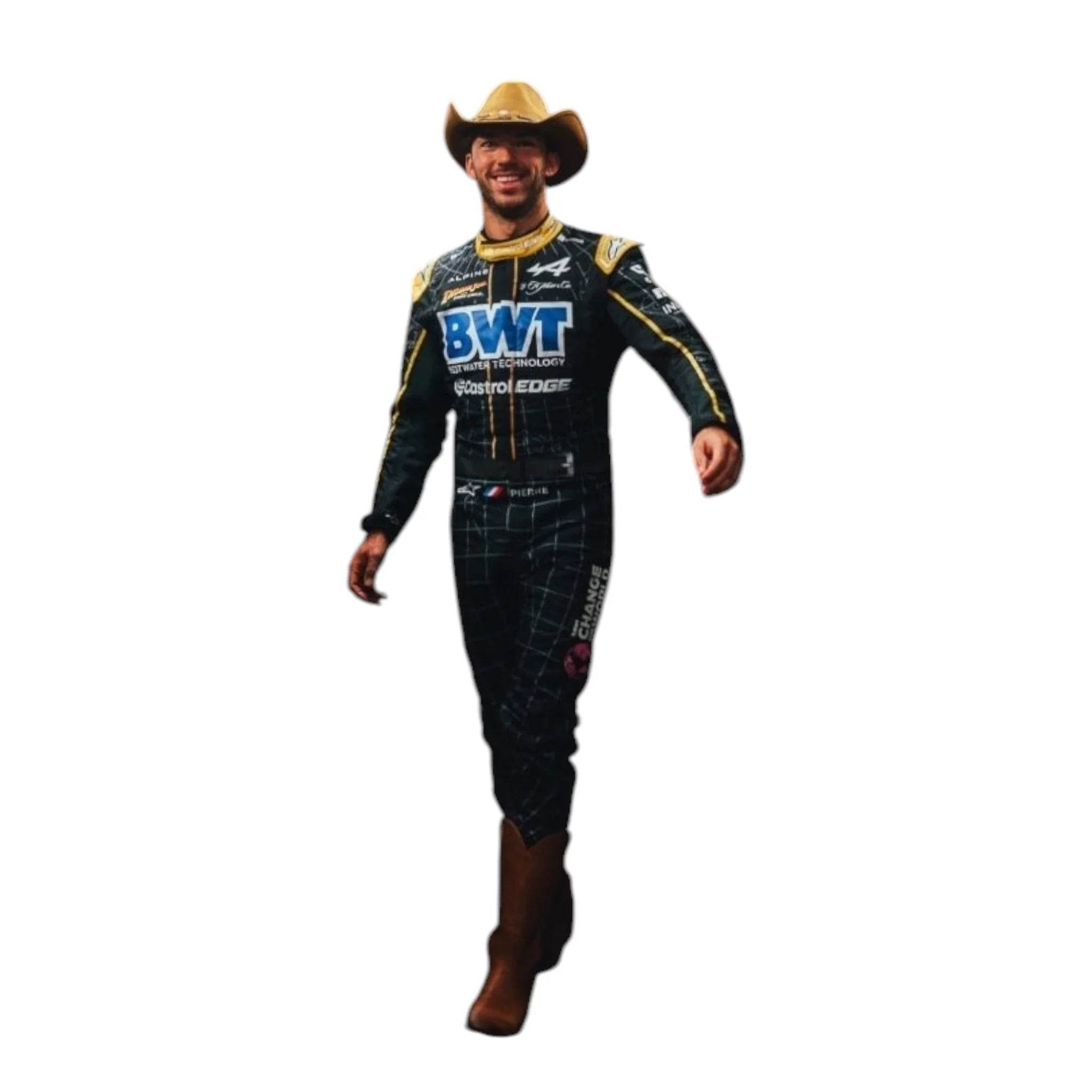 2024 New Pierre Gasly alpine Austin Grand Prix Race Suit - Dash Racegear Store