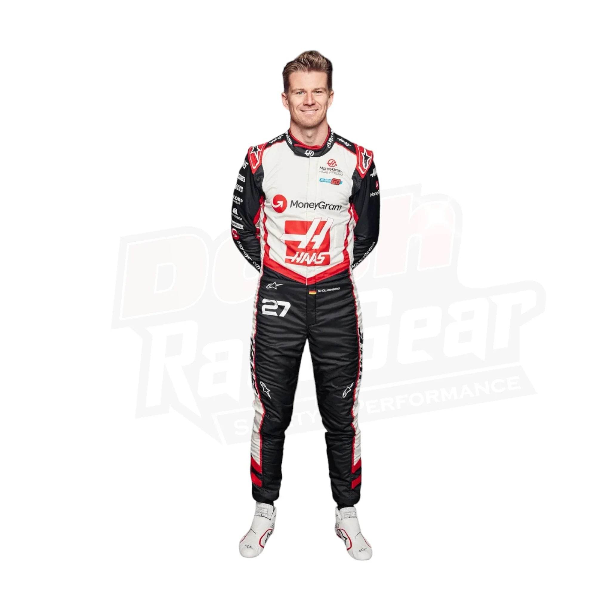 2024 Nico Hülkenberg Haas F1 Team Race Suit - Dash Racegear Store