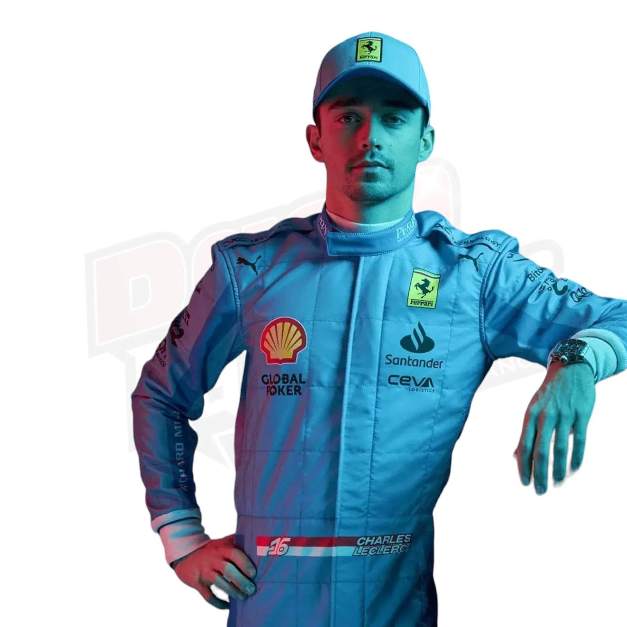 2024 Scuderia Ferrari F1 Miami Grand Prix Race Suit - Dash Racegear Store