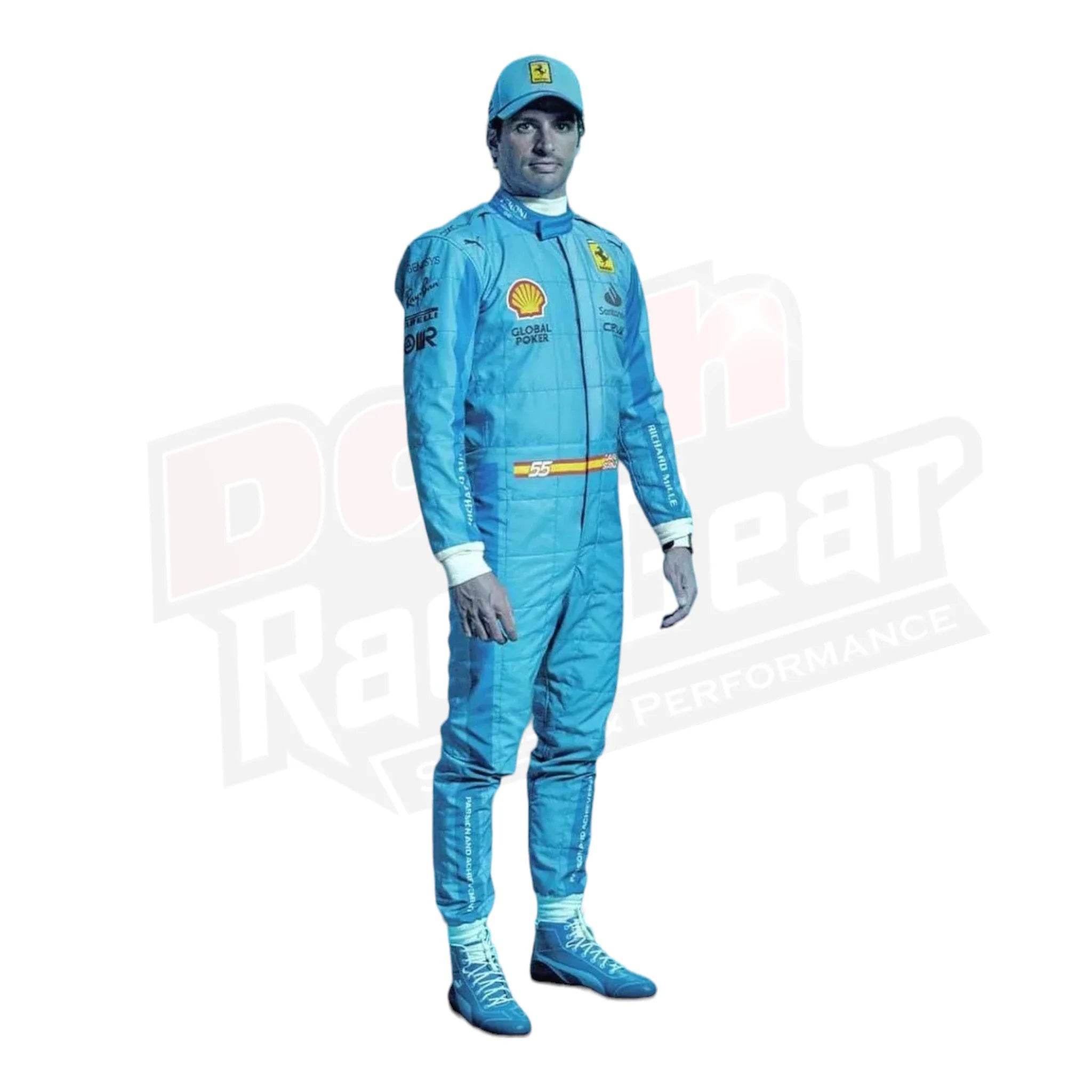 2024 Scuderia Ferrari F1 Miami Grand Prix Race Suit - Dash Racegear Store