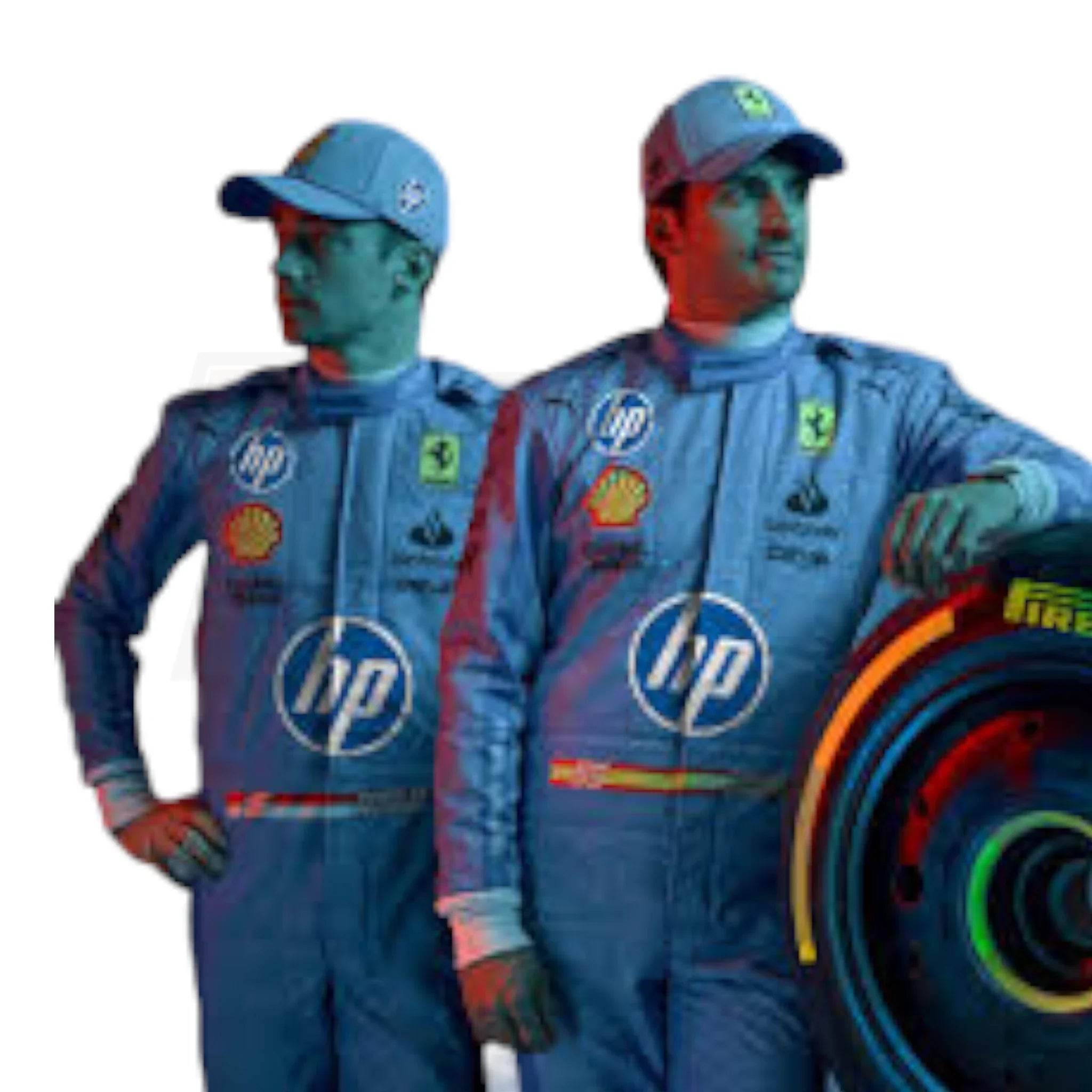 2024 Scuderia Ferrari HP Miami Grand Prix F1 Race Suit - Dash Racegear Store