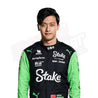 2024 Valtteri Bottas Zhou Guanyu Kick Sauber F1 Team Stake Race Suit - Dash Racegear Store