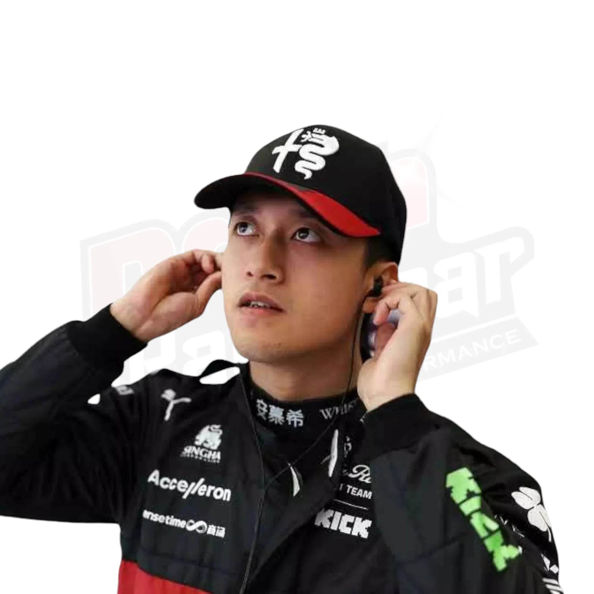 2024 Zhou Guanyu Race Suit Alfa Romeo F1 Team - Dash Racegear Store