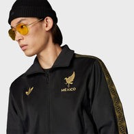 Adidas Mexico Gold Track Jacket Jacket unisex detail view 4 | Dash Racegear — Shine in the Adidas Mexico Gold Track Jacket