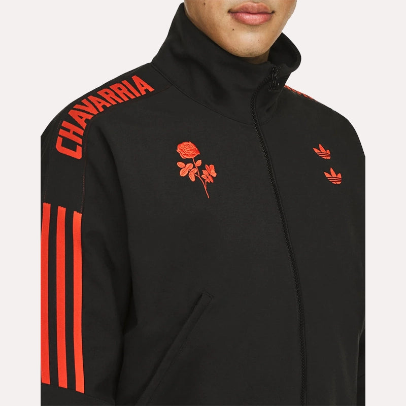 Adidas x Willy Chavarria 2025 Black Track Jacket Jacket unisex detail view 3 | Dash Racegear — Streetwear Fit – Adidas x Chavarria Track Jacket Drop