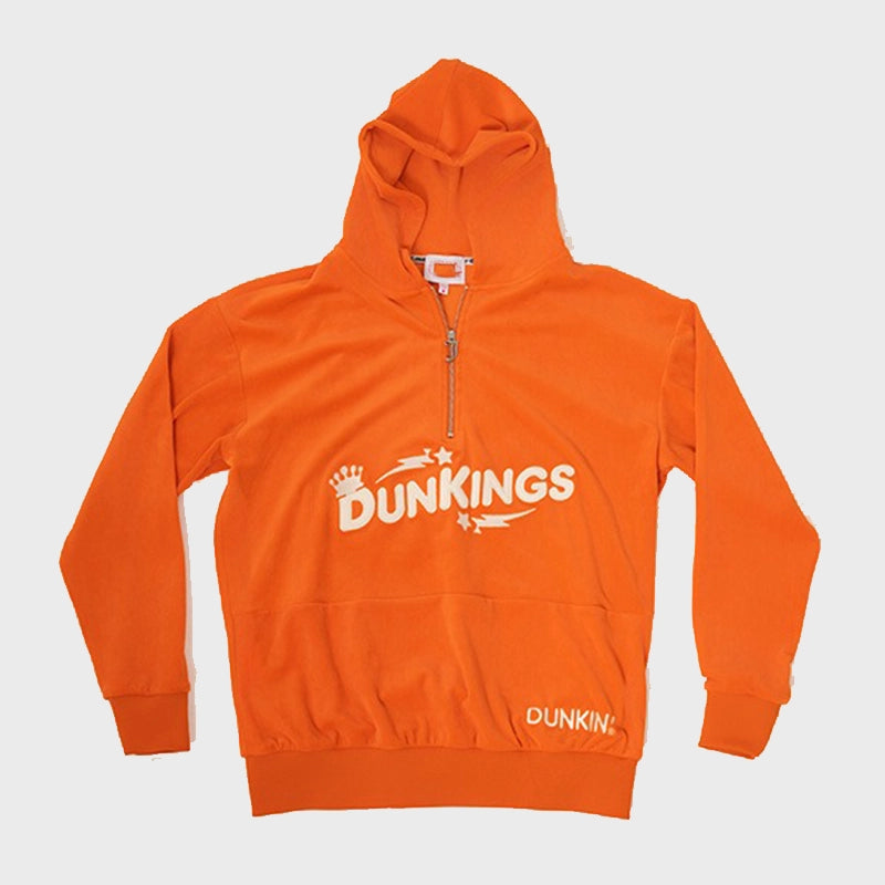 Juicy Couture x Dunkin DunKings Hoodie Hoodie unisex front product view | Dash Racegear — Dunkin DunKings by Juicy Couture – Trendy Hoodie for Everyday Wear