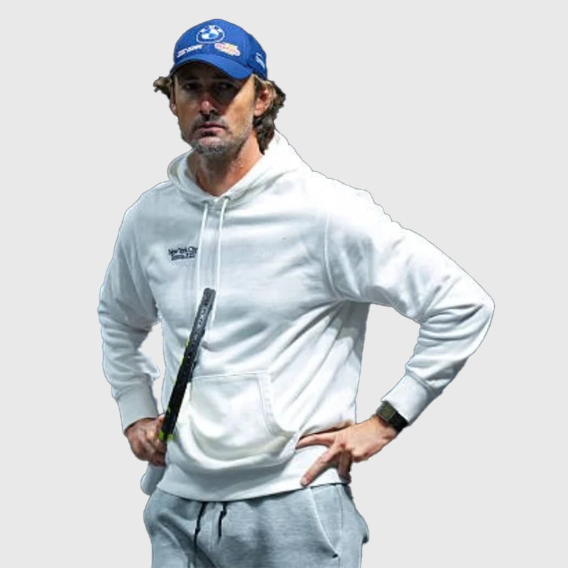 Juan Carlos Ferrero Rolex Paris Masters Hoodie Hoodie unisex detail view 4 | Dash Racegear — Juan Carlos Ferrero Rolex Paris Masters Pullover Hoodie for Fans