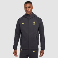 2025 LFC Nike Tech Fleece Hoodie Hoodie unisex front product view | Dash Racegear — This LFC Tech Fleece hoodie from Nike offers athletic edge with signature 2025 updates.