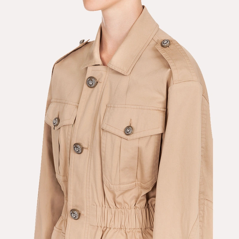 Melania Trump Texas Jacket Jacket unisex detail view 5 | Dash Racegear — Melania Trump Inspired Parka – Texas Statement Outerwear