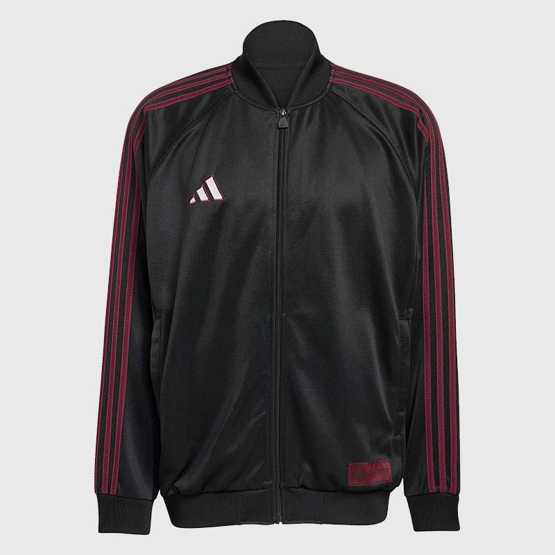 Mercedes AMG Petronas F1 Las Vegas Track Jacket Jacket unisex front product view | Dash Racegear — Mercedes AMG Petronas F1 Track Jacket Highlighting Racing Heritage