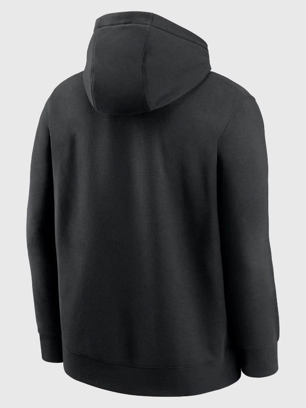 Indiana Hoosiers 2025 National Champions Hoodie Hoodie unisex detail view 3 | Dash Racegear — Black Indiana Hoosiers 2025 Champions hoodie, casual fit designed for loyal fans and street-ready style.