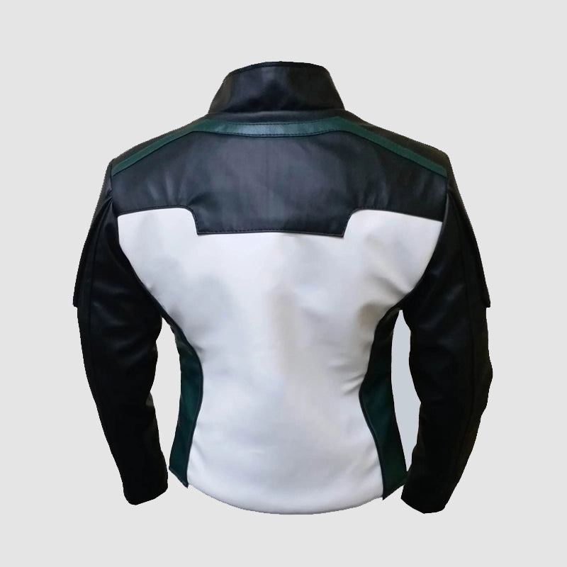 Superman 2025 Green Lantern Jacket Jacket unisex detail view 3 | Dash Racegear — Bold Green Lantern jacket as seen in Superman 2025 universe