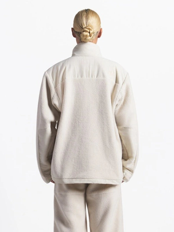 The North Face x Skims 1995 Denali Fleece Jacket Jacket unisex detail view 12 | Dash Racegear — Women’s The North Face x SKIMS 1995 Off White Denali Fleece Jacket featuring soft heavyweight fleece, ideal for chilly casual wear.