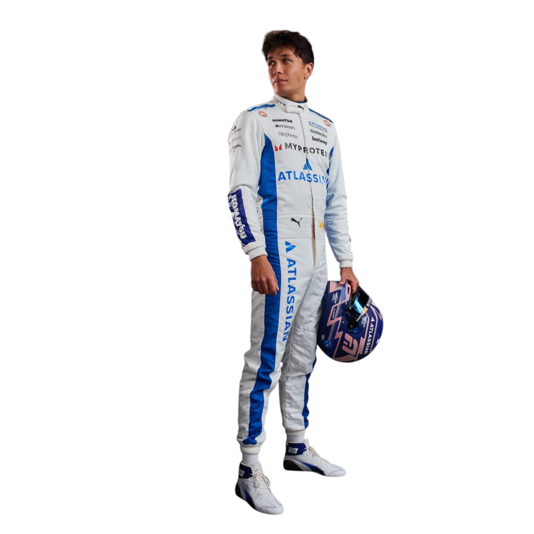 2025 Alexander Albon Williams F1 Race Suit F1 Merchandise