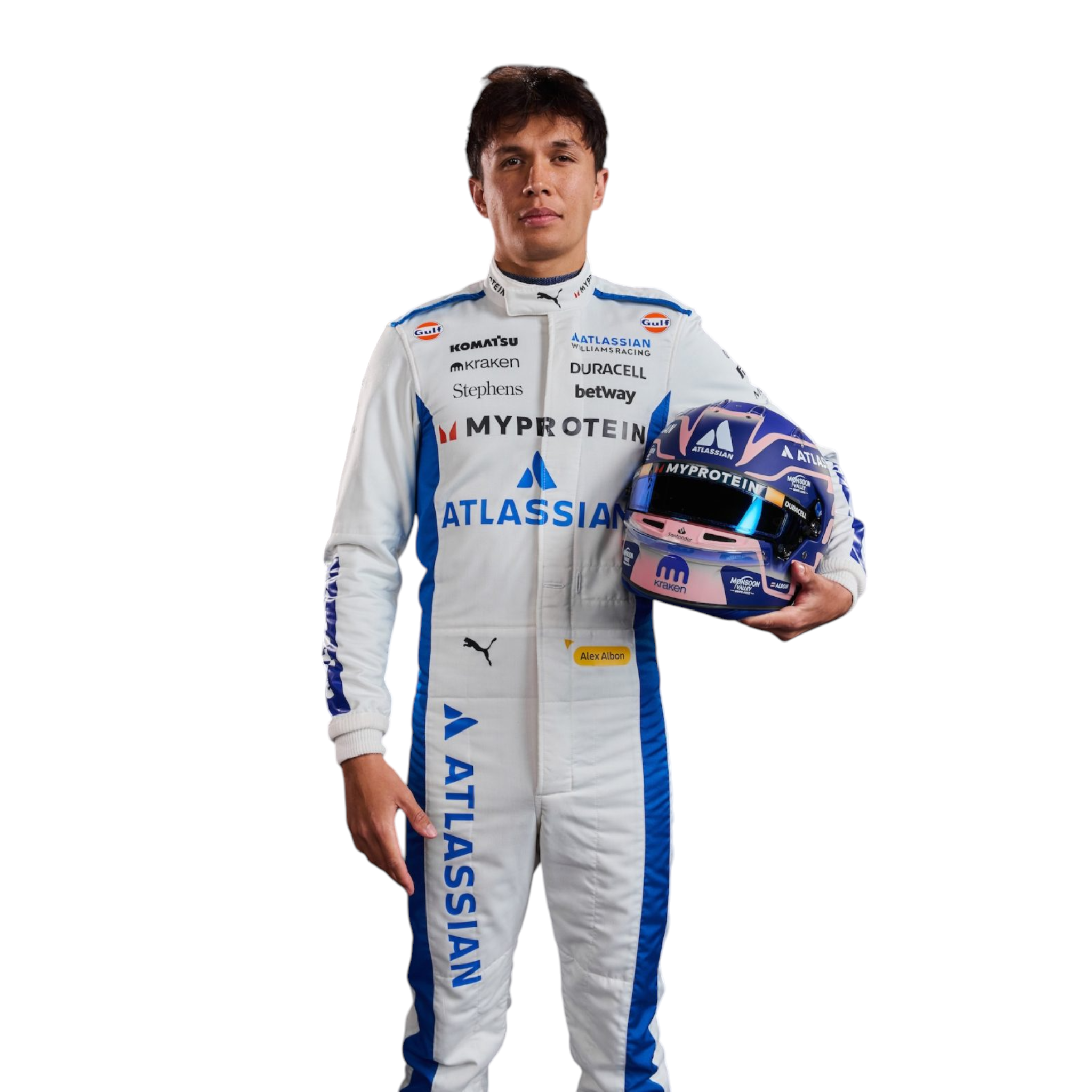 2025 Alexander Albon Williams F1 Race Suit F1 Merchandise
