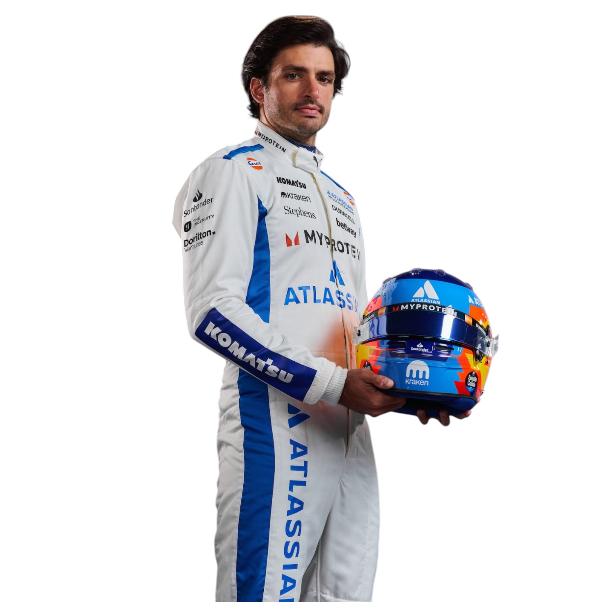 2025 Alexander Albon Williams F1 Race Suit F1 Merchandise