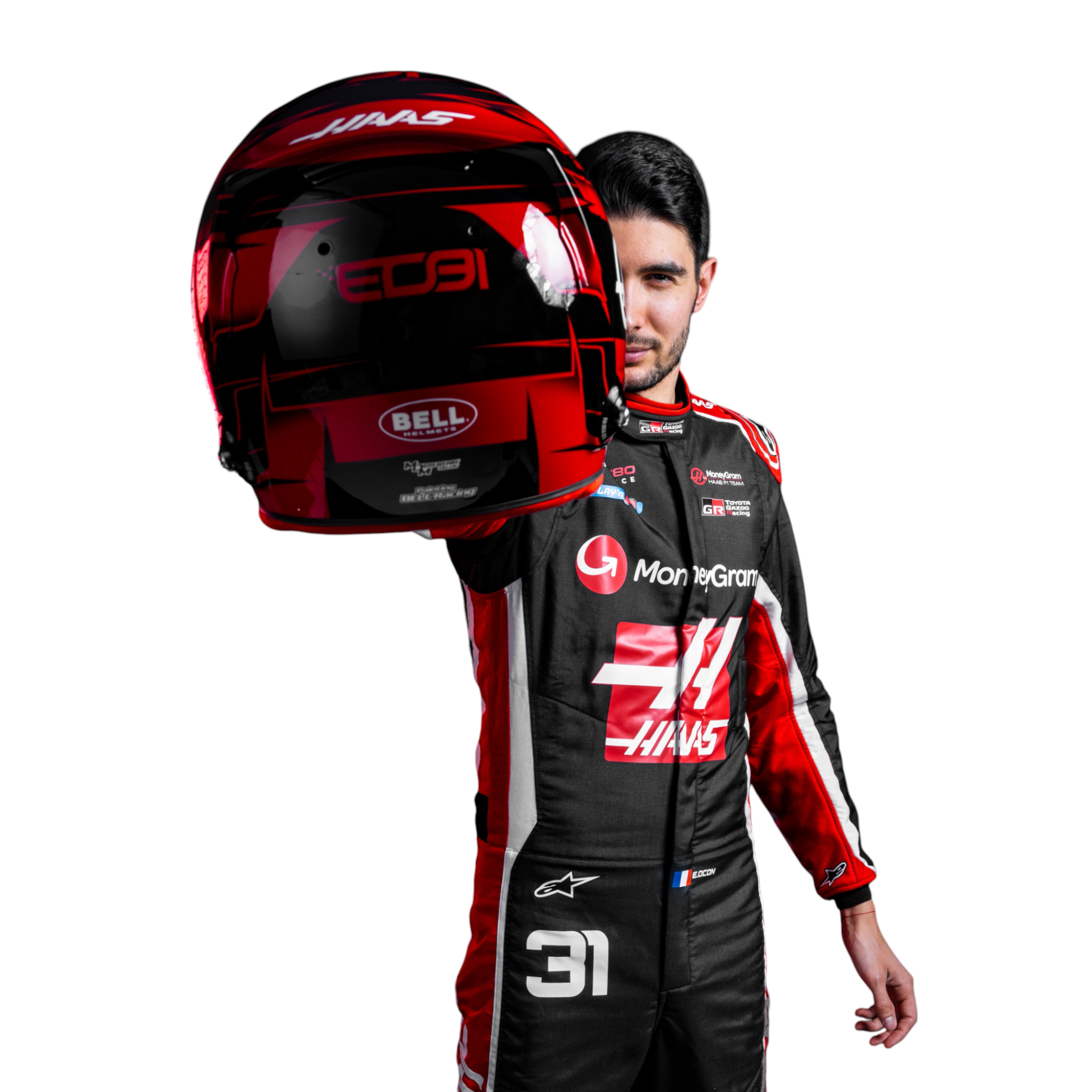 2025 Esteban Ocon Haas F1 Team Race Suit F1 Merchandise