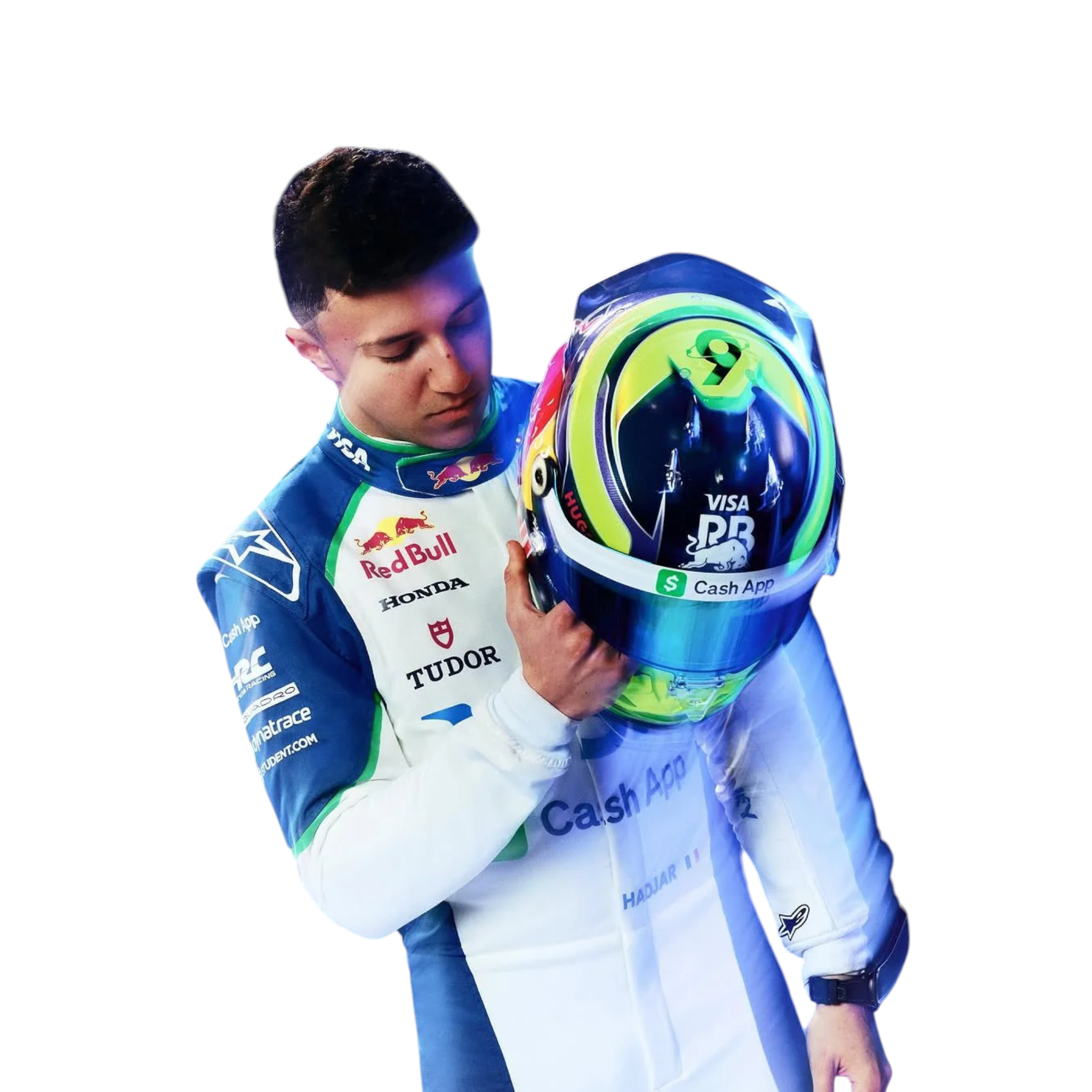 2025 Isack Hadjar Alphatauri Race Suit F1 Merchandise