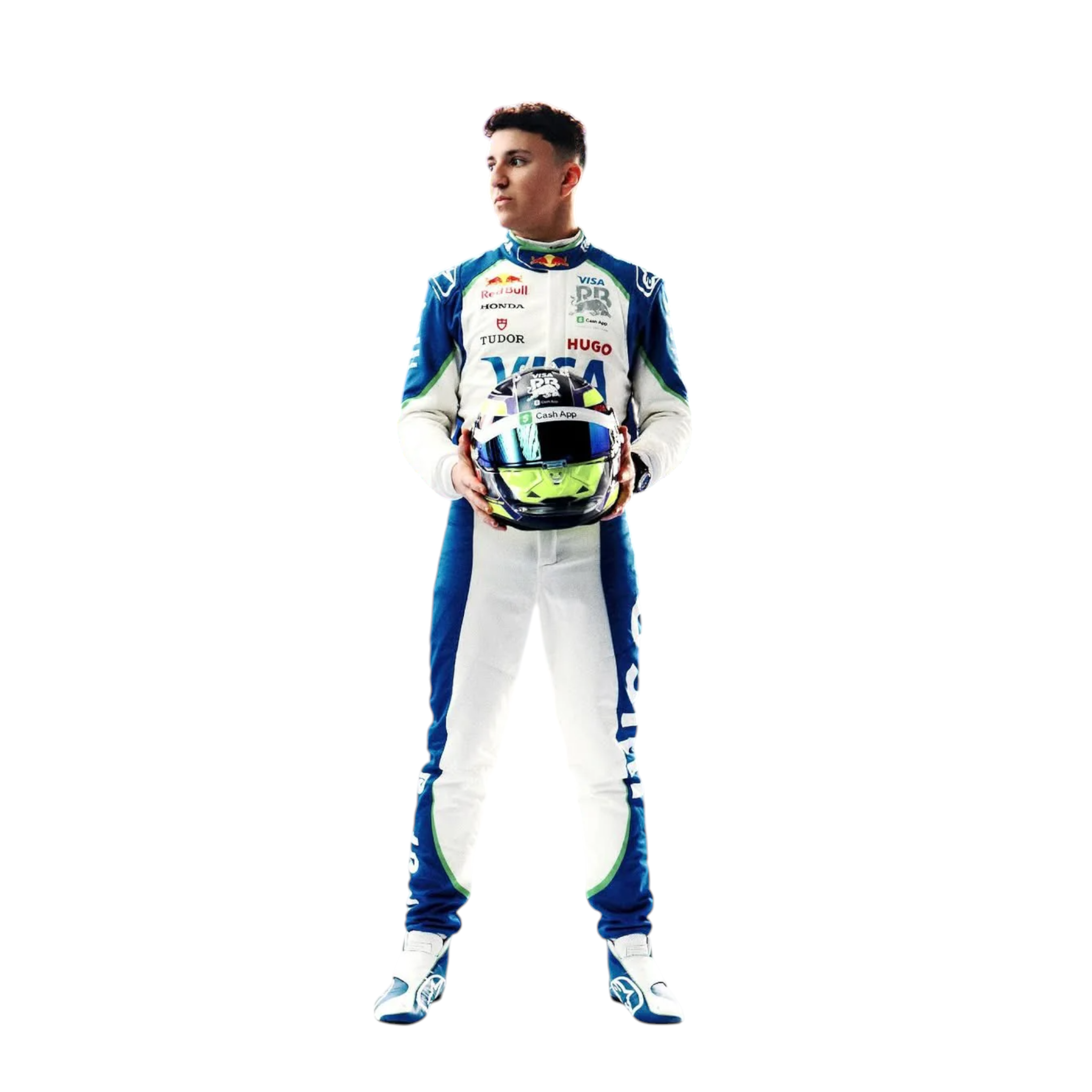 2025 Isack Hadjar Alphatauri Race Suit F1 Merchandise