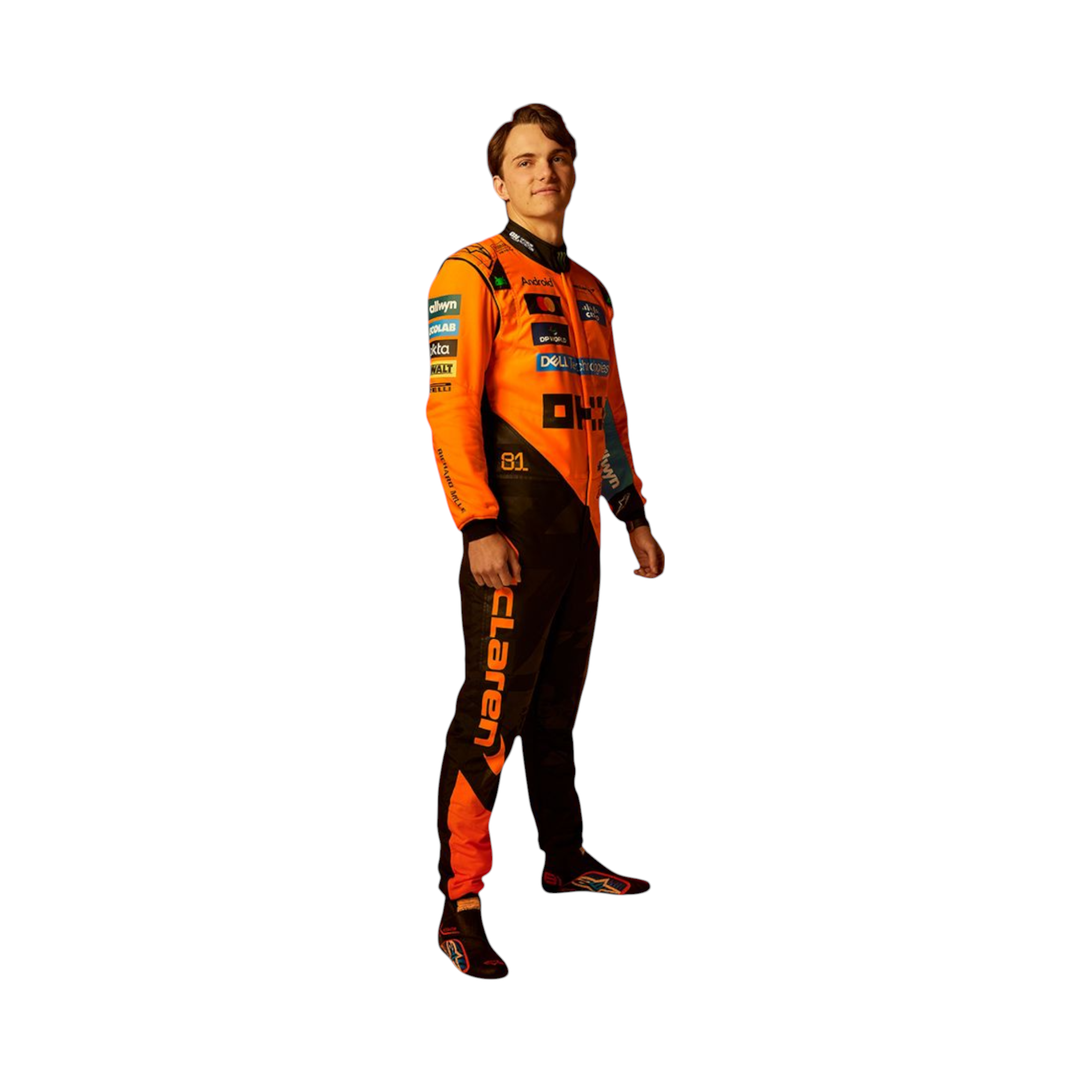 2025 Oscar Piastri McLaren F1 Team Race Suit F1 Merchandise