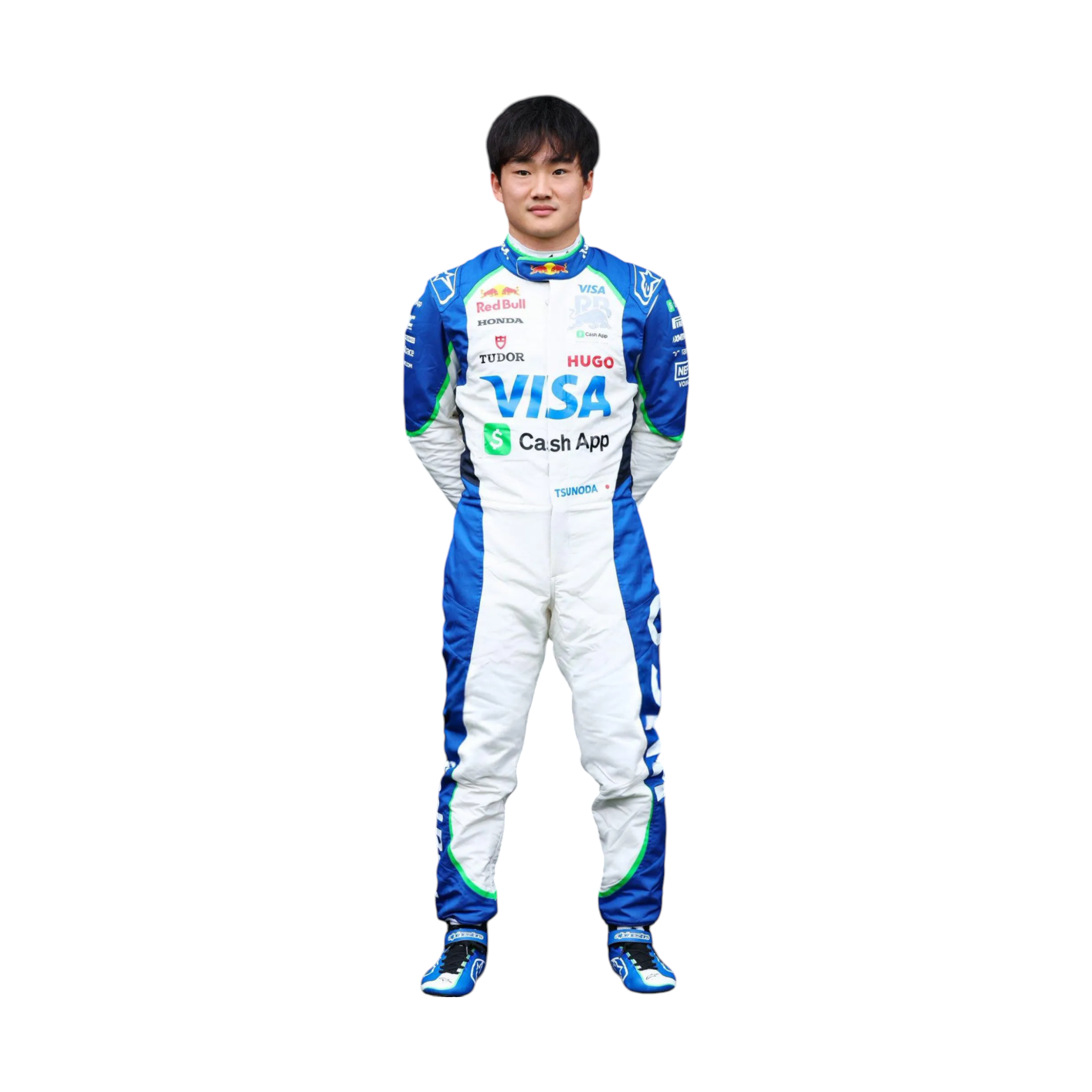 2025 Yuki Tsunoda Alphatauri Race Suit F1 Merchandise