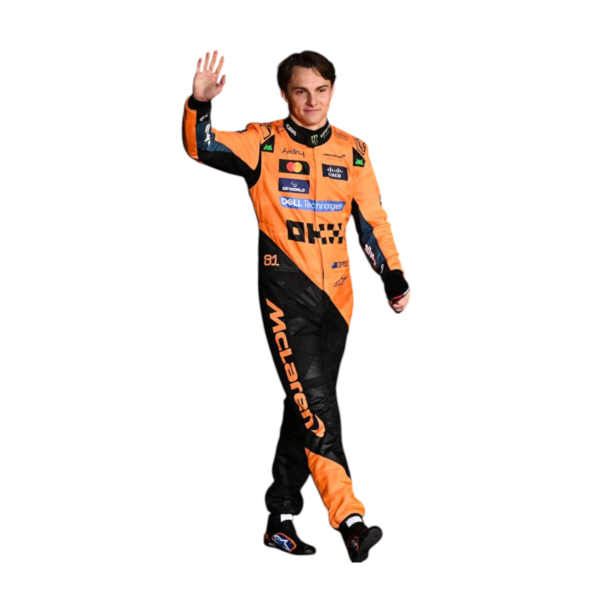2025 Oscar Piastri McLaren F1 Team Race Suit F1 Merchandise