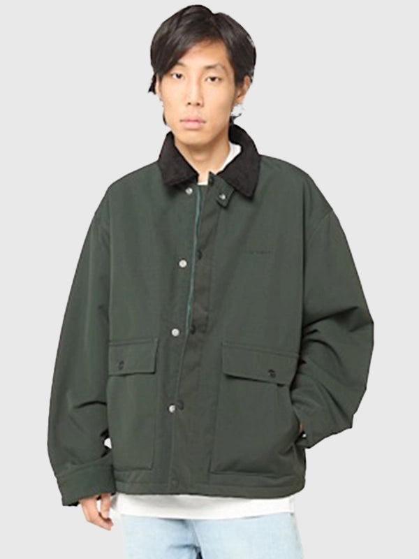 Carhartt WIP Quentin Jacket Jacket unisex detail view 3 | Dash Racegear — 2026 Carhartt WIP Quentin Men's & Women's Cotton Jacket in Green offering premium comfort, iconic styling, and versatile everyday wear.