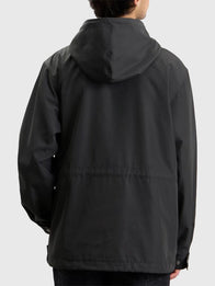 END. x Adidas St 11 SPZL Jacket Jacket unisex detail view 4 | Dash Racegear — Unisex black hooded jacket inspired by END. x Adidas St 11 SPZL with a clean minimalist design.