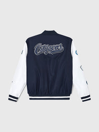 Manchester City Varsity Bomber Jacket Bomber Jacket unisex detail view 2 | Dash Racegear — back image of 2026 Manchester City Varsity Bomber Jacket